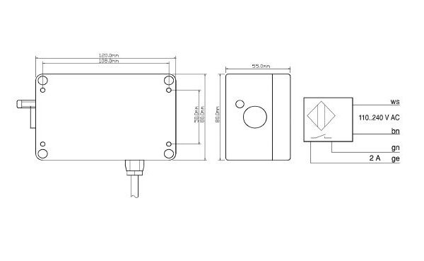 Wzmacniacz Senotec CSV 55 nr kat. 10 055 00 - obrazek 3
