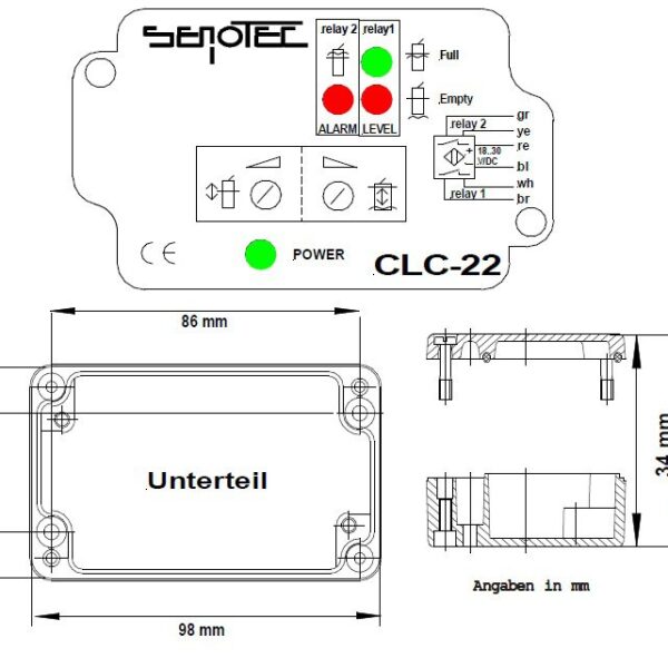 Wzmacniacz Senotec CLC 22-L05 nr kat. 20 022 05 - obrazek 3