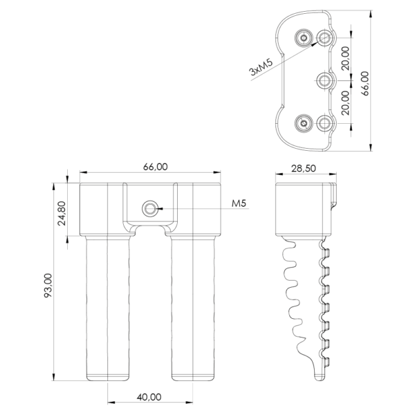 2-palczasty chwytak czteroramienny SoftActuator - obrazek 6