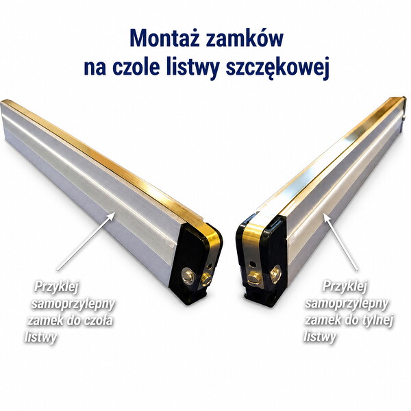 Belka zgrzewająca z systemem SNAPLON zip-on